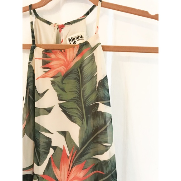 Show Me Your MuMu Palm Halter Dress - Picture 3 of 5